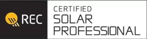 certified solar professional solar saving REC